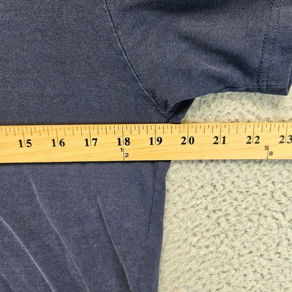 Patagonia T-Shirt Mens Size Medium Navy Blue Responsibili-tee Short Sleeve - Picture 6 of 8